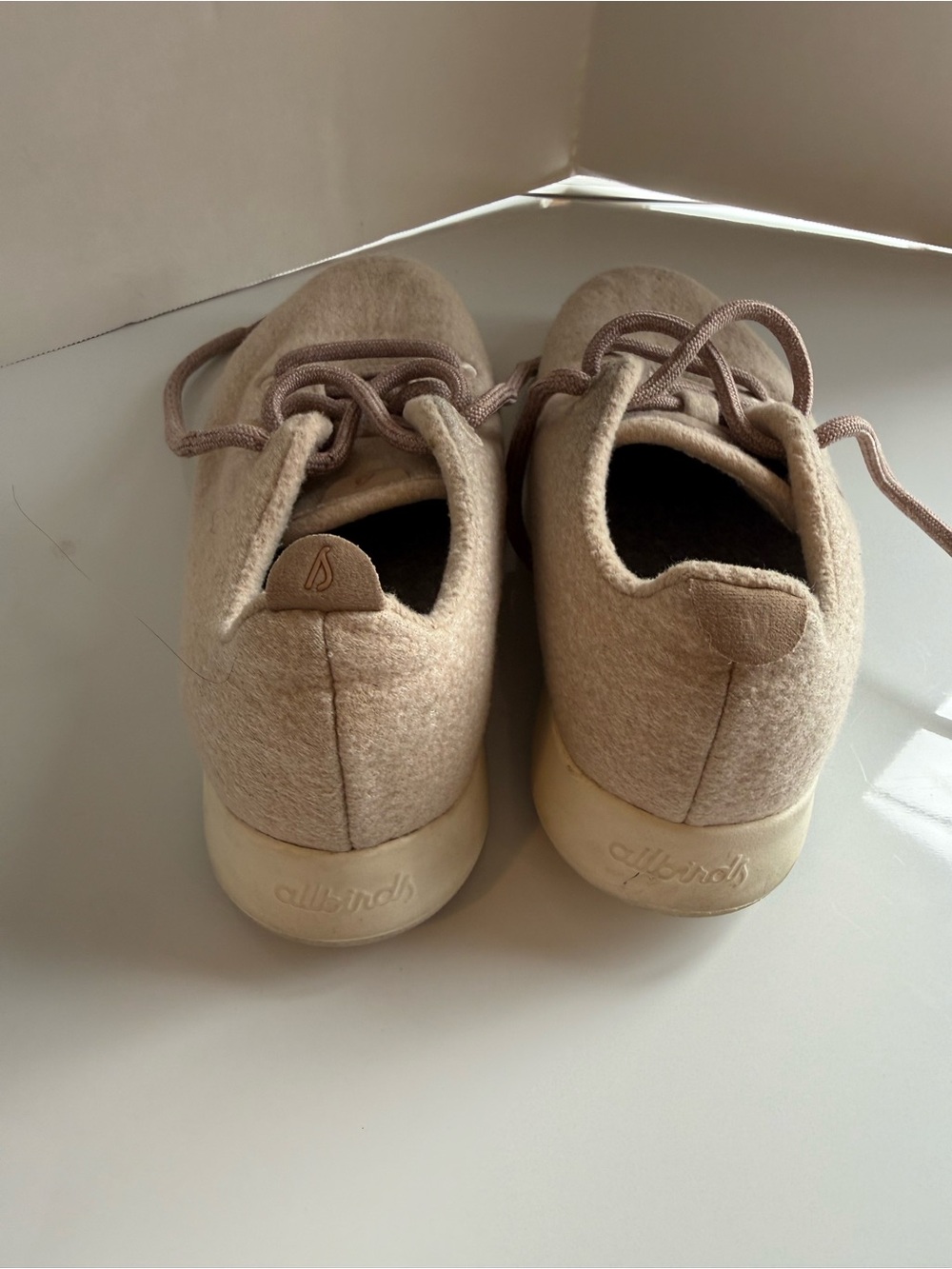 ALLBIRDS light weight classic Neutral Wool Casual Sneakers - Beige 7 - Picture 4 of 6